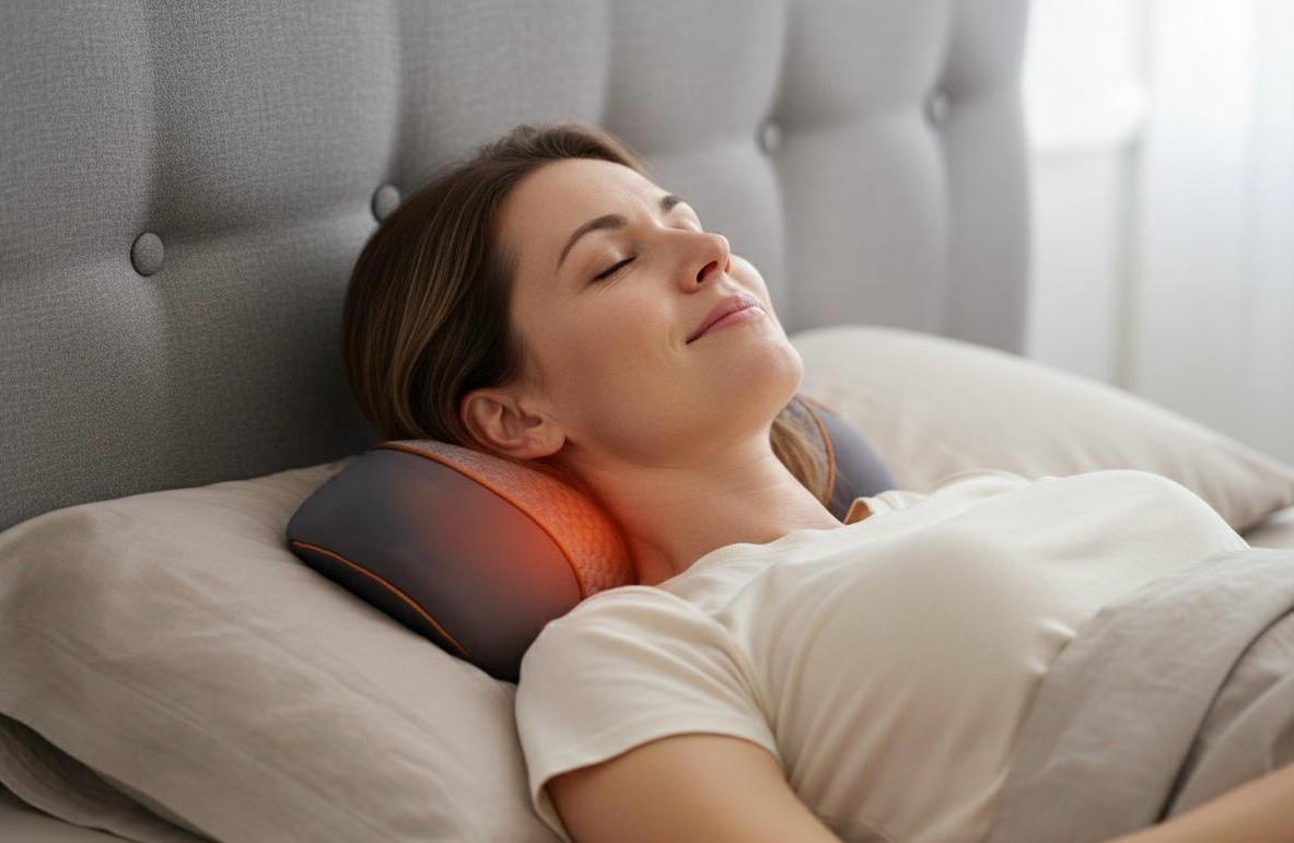 BENEFIT®️ 3-in-1 – Cuscino Ergonomico Massaggiante